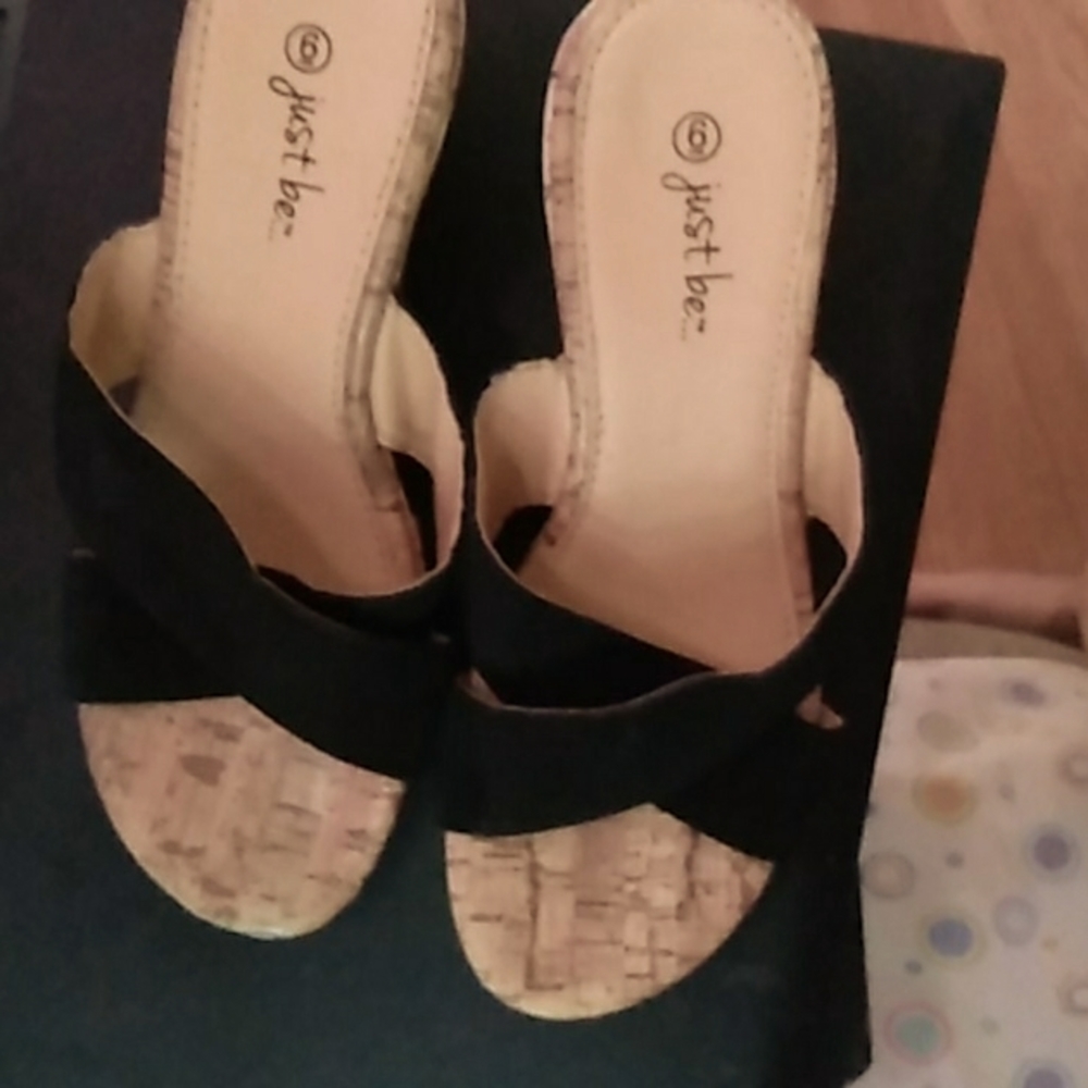 sling on wedge sandals